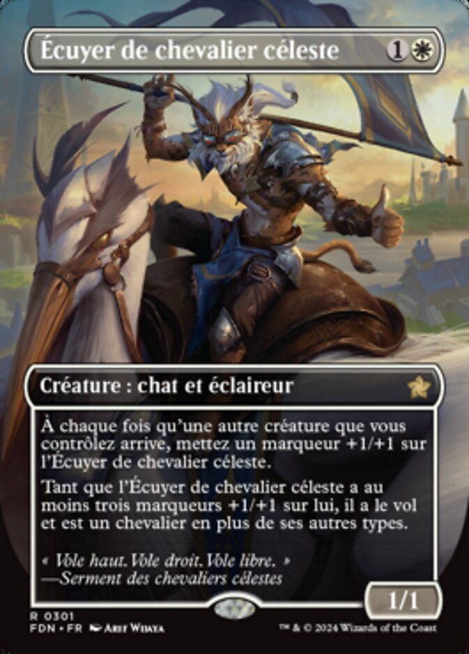 Écuyer de chevalier céleste