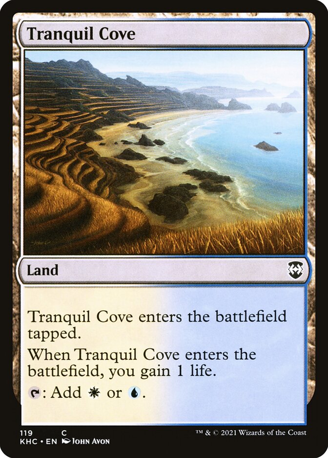 Tranquil Cove (Kaldheim Commander #119)