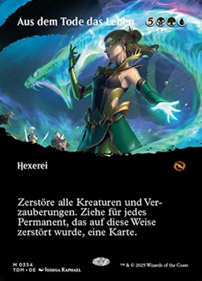 Aus dem Tode das Leben