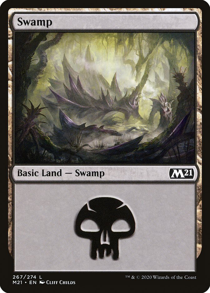 Swamp (Core Set 2021 #267)