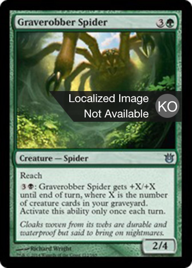 Graverobber Spider (Born of the Gods #122)