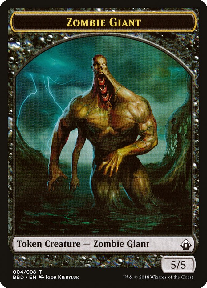 Zombie Giant (Battlebond Tokens #4)