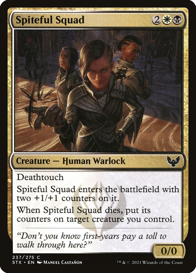 Spiteful Squad (Strixhaven: School of Mages #237)