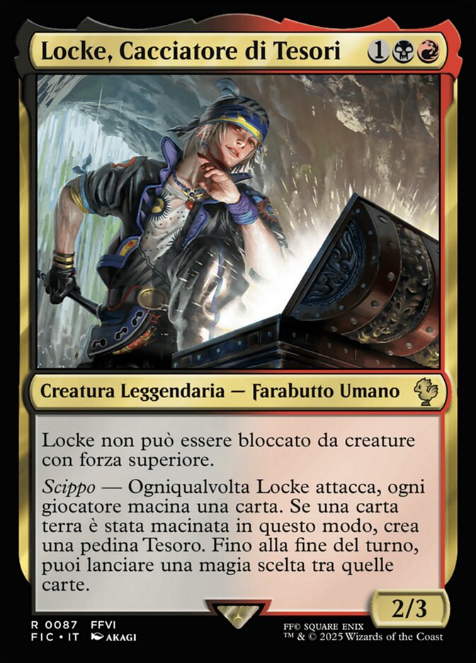 Locke, Cacciatore di Tesori