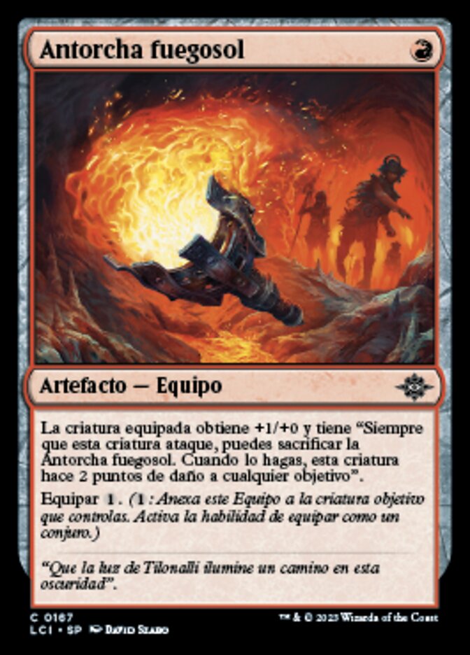 Antorcha de fuego con desaparición - Tienda la Magia del Sur