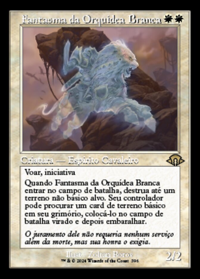 Fantasma da Orquídea Branca