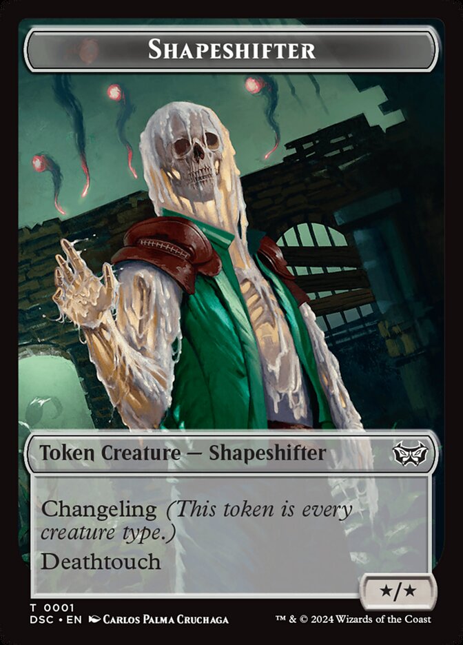 Shapeshifter (Duskmourn Commander Tokens #1)