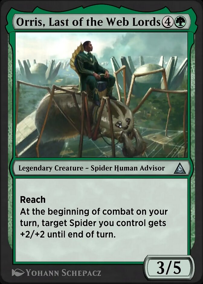 Orris, Last of the Web Lords