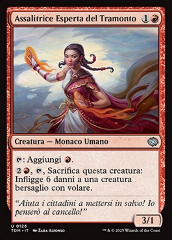 Assalitrice Esperta del Tramonto
