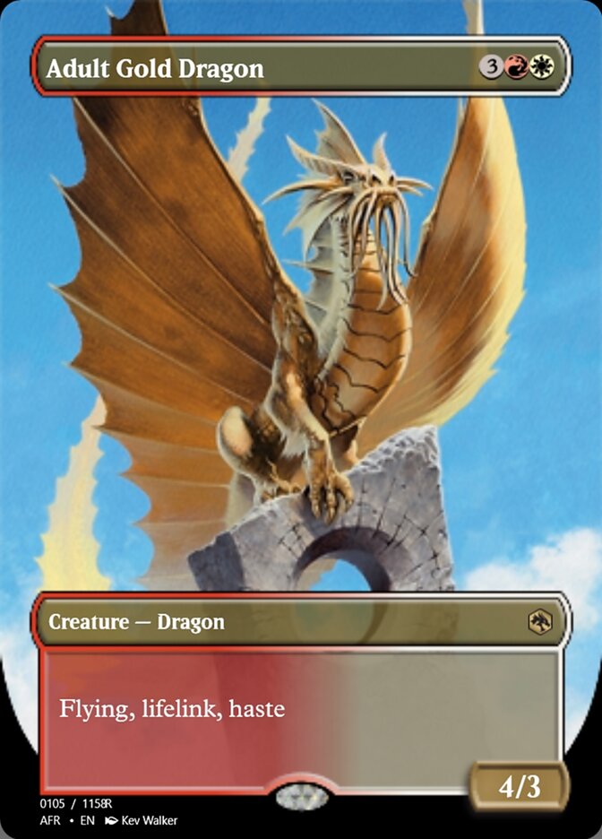 Adult Gold Dragon (Magic Online Promos #92826)