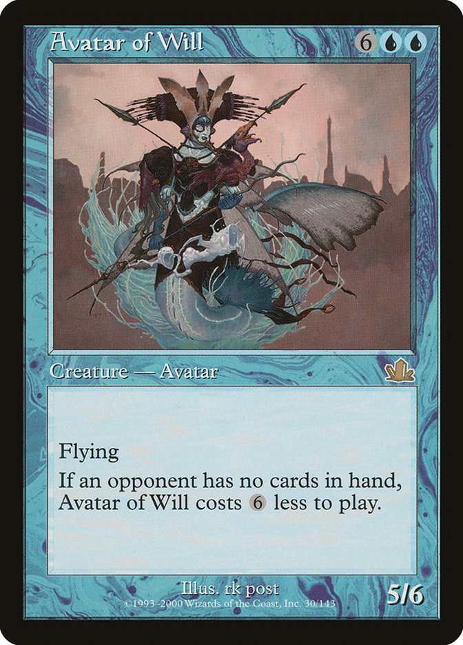 Avatar of Will · Prophecy (PCY) #30 · Scryfall Magic The Gathering 