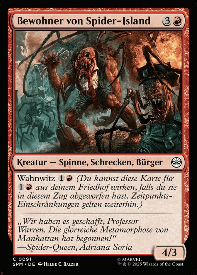 Bewohner von Spider-Island