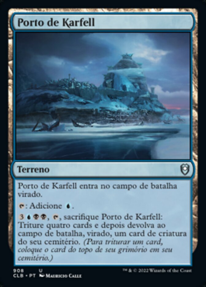 Port of Karfell (Commander Legends: Battle for Baldur's Gate #908)