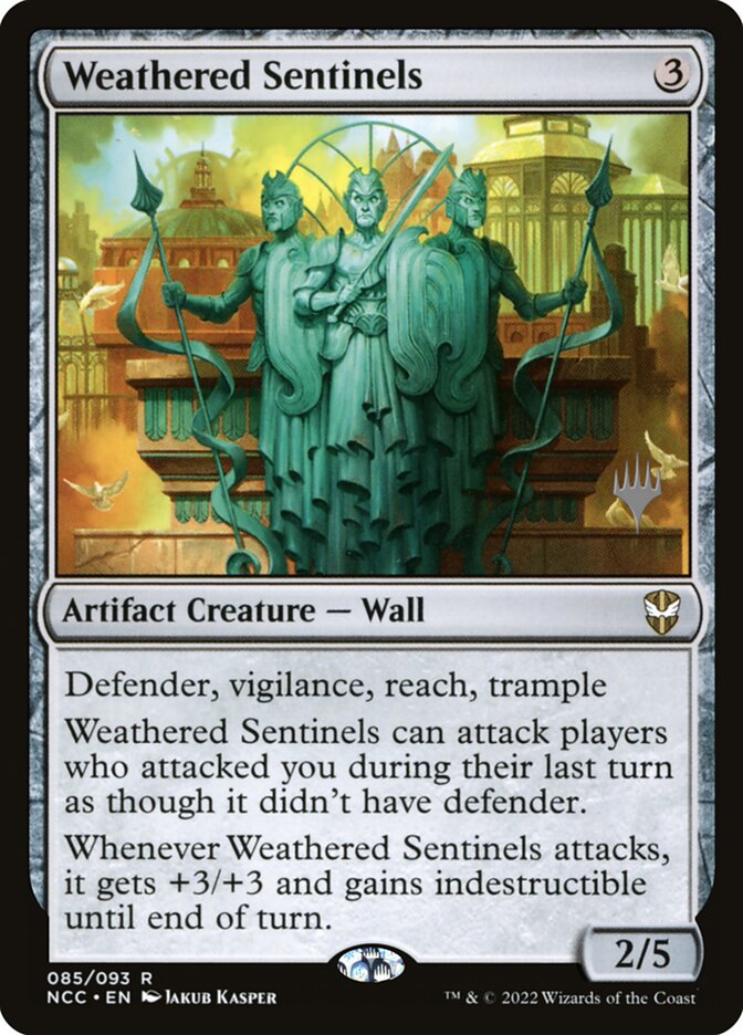 Weathered Sentinels (New Capenna Commander Promos #85p)