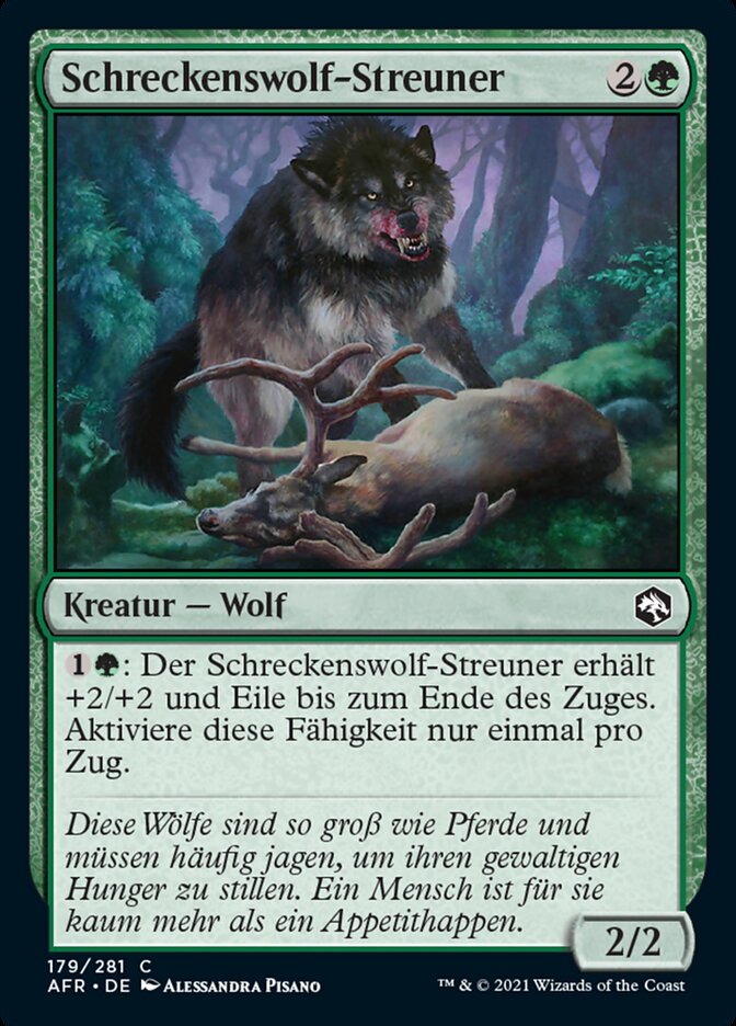 Dire Wolf Prowler (Adventures in the Forgotten Realms #179)