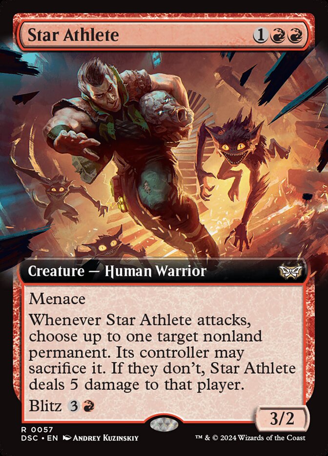 Star Athlete (Duskmourn: House of Horror Commander #57)