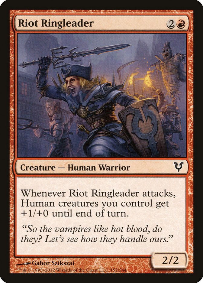 Riot Ringleader (Avacyn Restored #152)