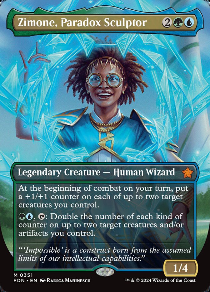 Zimone, Paradox Sculptor (Foundations #351)