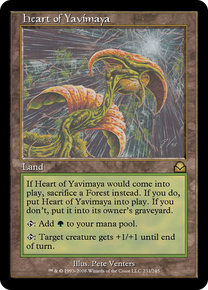 Heart of Yavimaya (Masters Edition II #231)