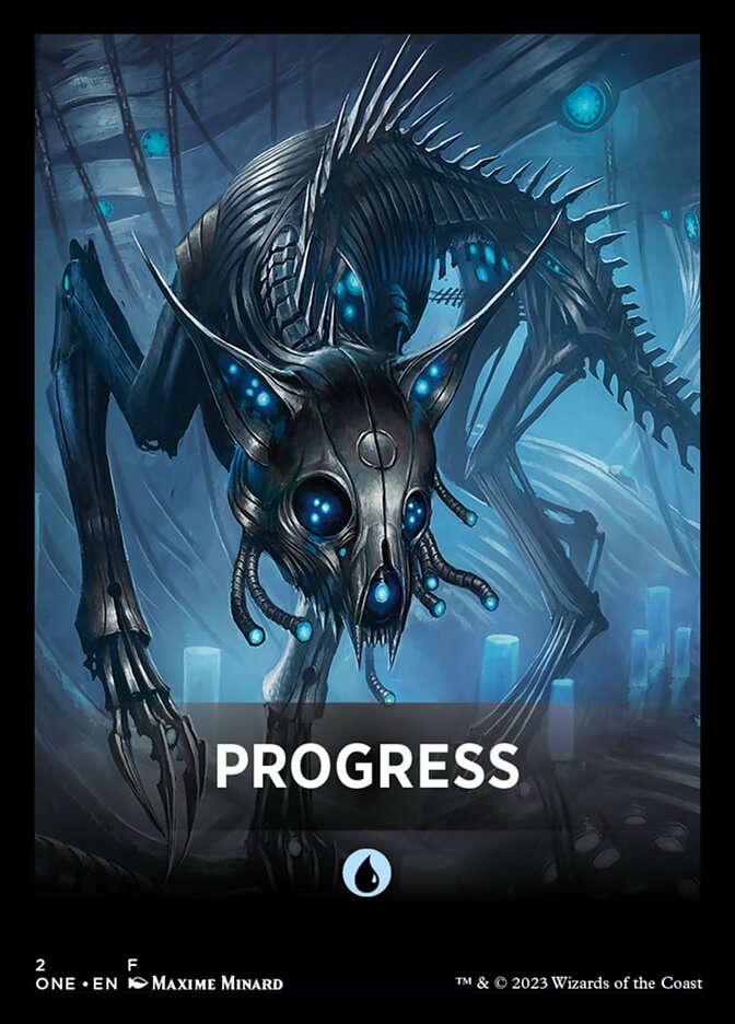 Progress (Phyrexia: All Will Be One Jumpstart Front Cards #2)