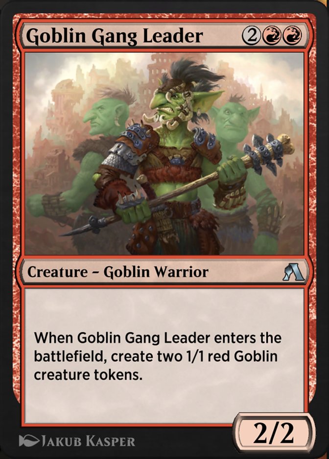 Goblin Gang Leader (Arena Beginner Set #70)