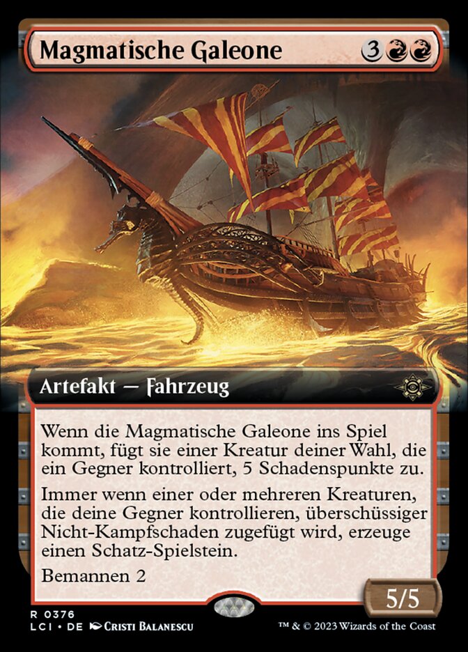 Magmatic Galleon (The Lost Caverns of Ixalan #376)