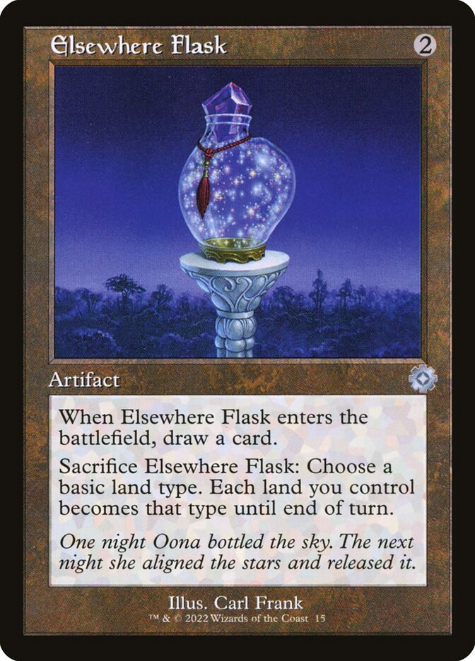 Elsewhere Flask (The Brothers' War Retro Artifacts #15)