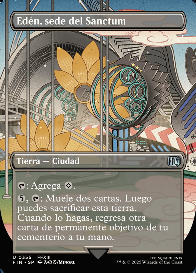 Edén, sede del Sanctum