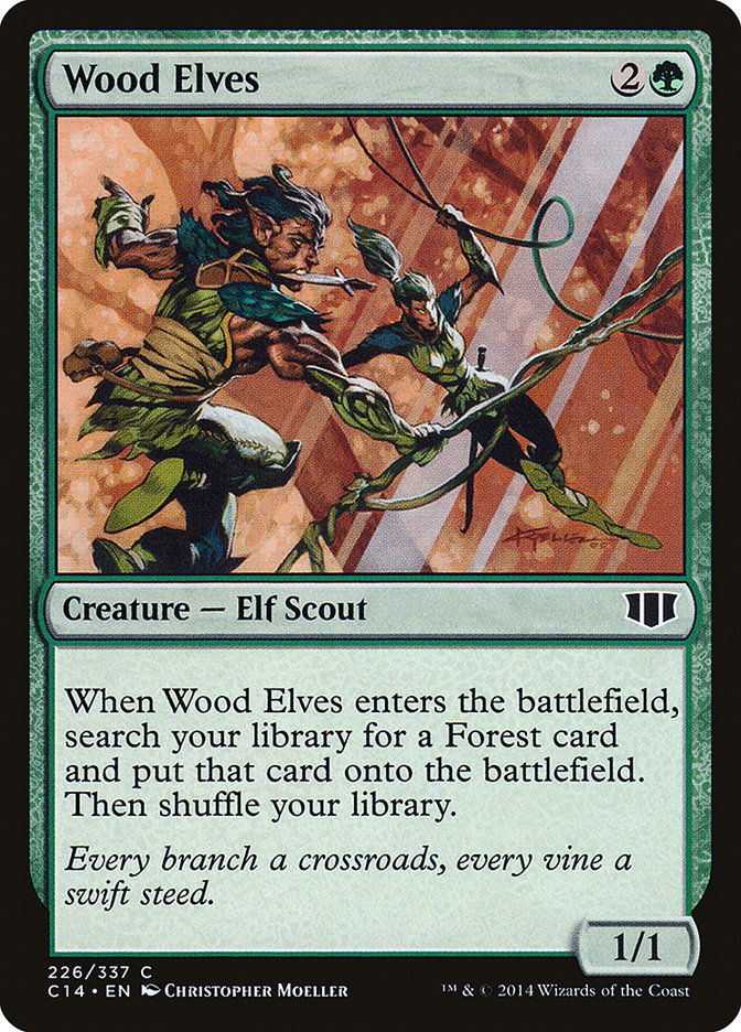 Wood Elves (Commander 2014 #226)