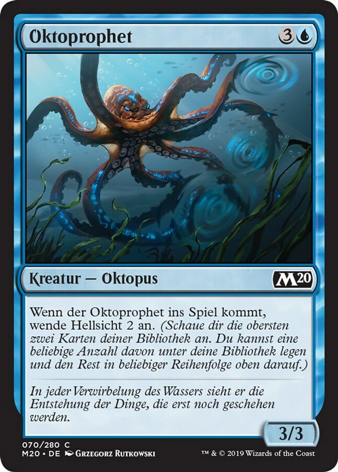 Octoprophet (Core Set 2020 #70)