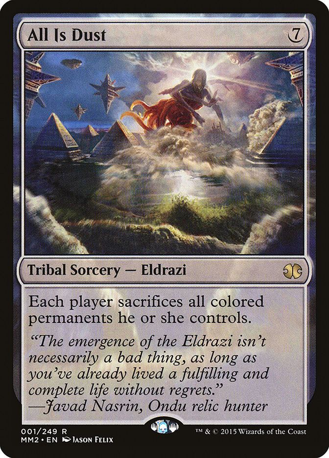 All Is Dust (Modern Masters 2015 #1)