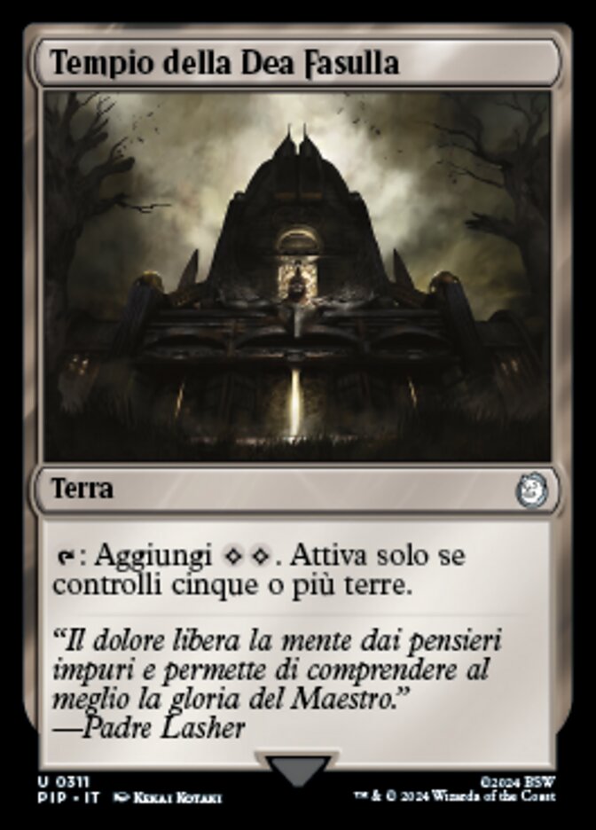 Tempio della Dea Fasulla