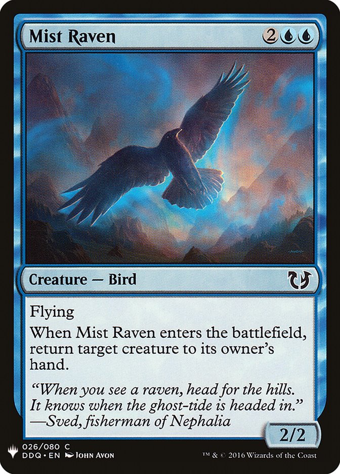 Mist Raven (The List #DDQ-26)