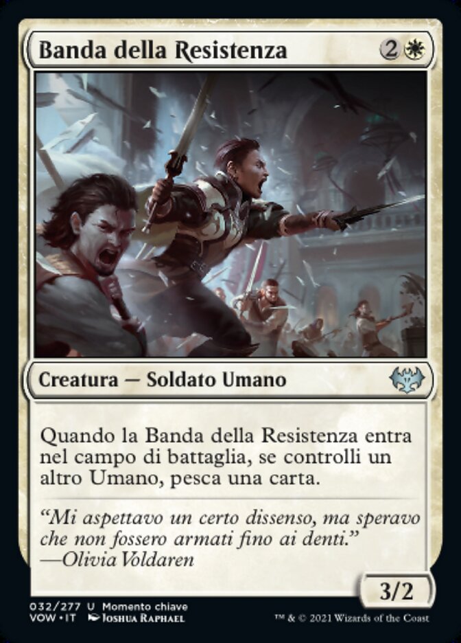 Resistance Squad (Innistrad: Crimson Vow #32)