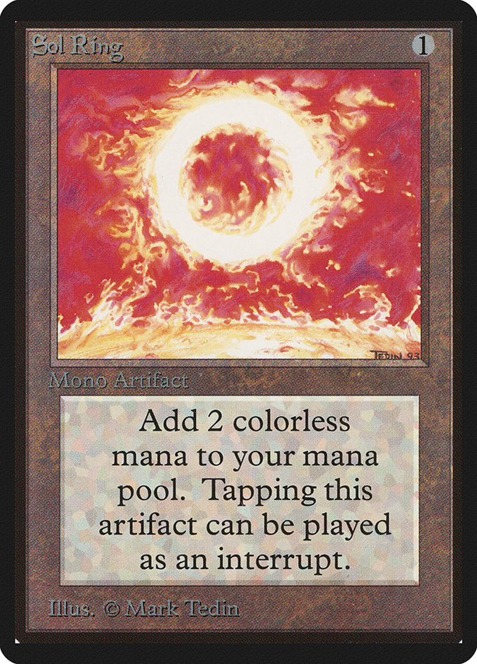 Sol Ring (Limited Edition Beta #270)