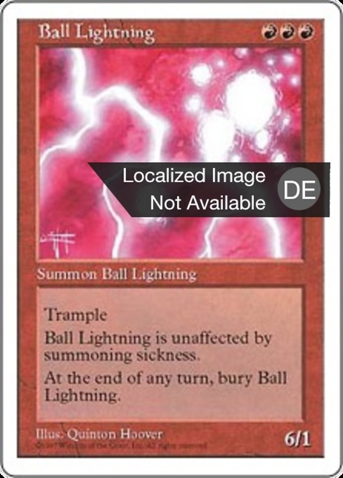 Ball Lightning (Fifth Edition #210)