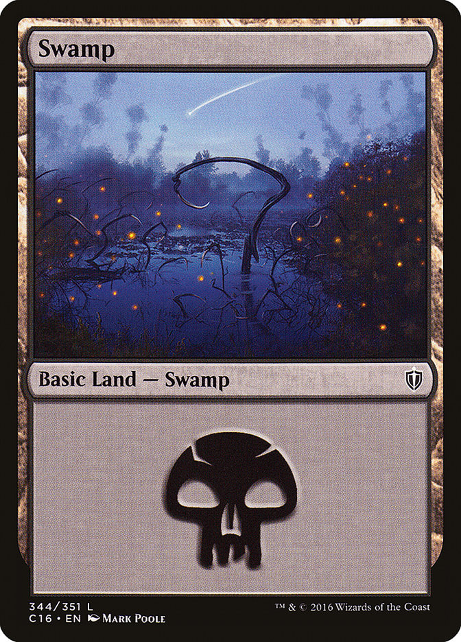 Swamp (Commander 2016 #344)