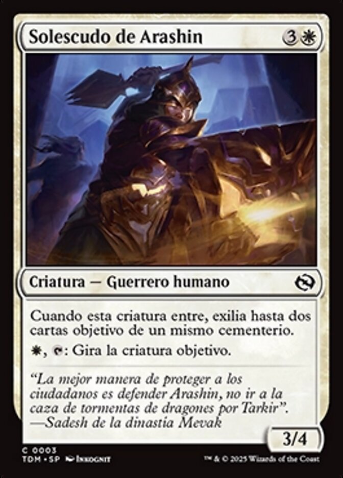 Solescudo de Arashin