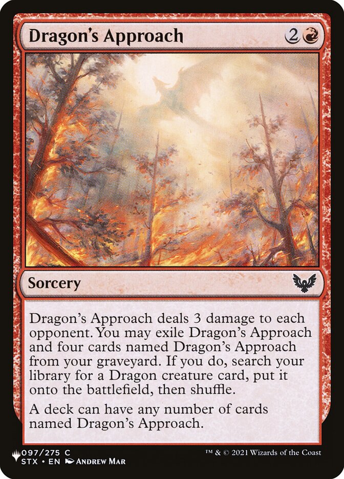 Dragon's Approach (The List #STX-97)