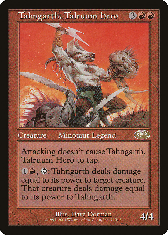 Tahngarth, Talruum Hero (Planeshift #74)