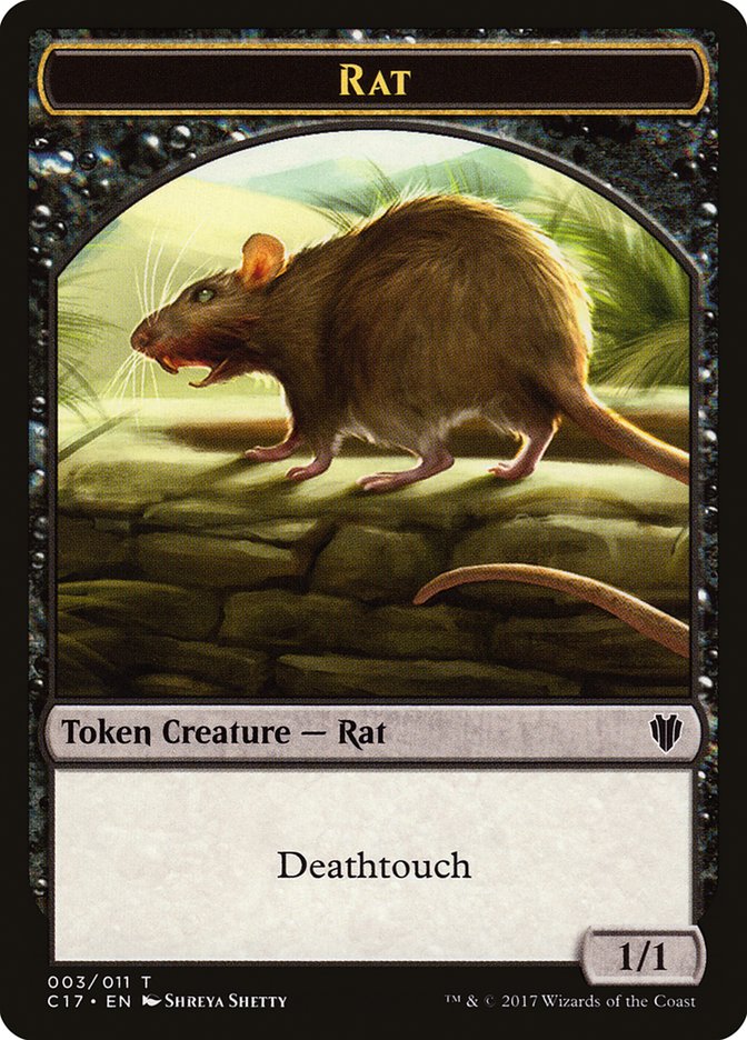 Rat (Commander 2017 Tokens #3)