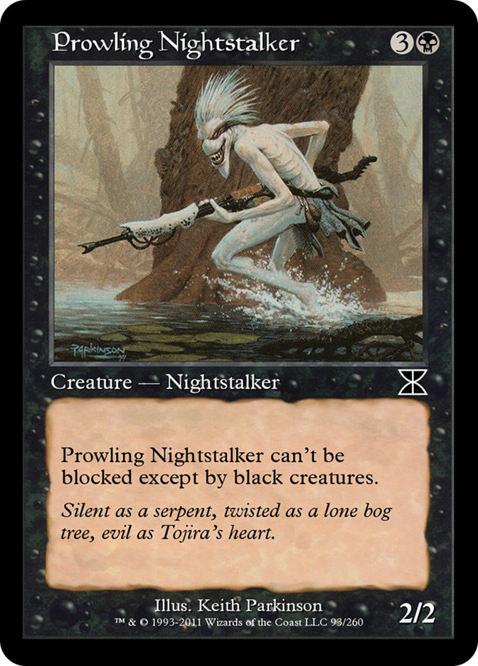 Prowling Nightstalker (Masters Edition IV #93)