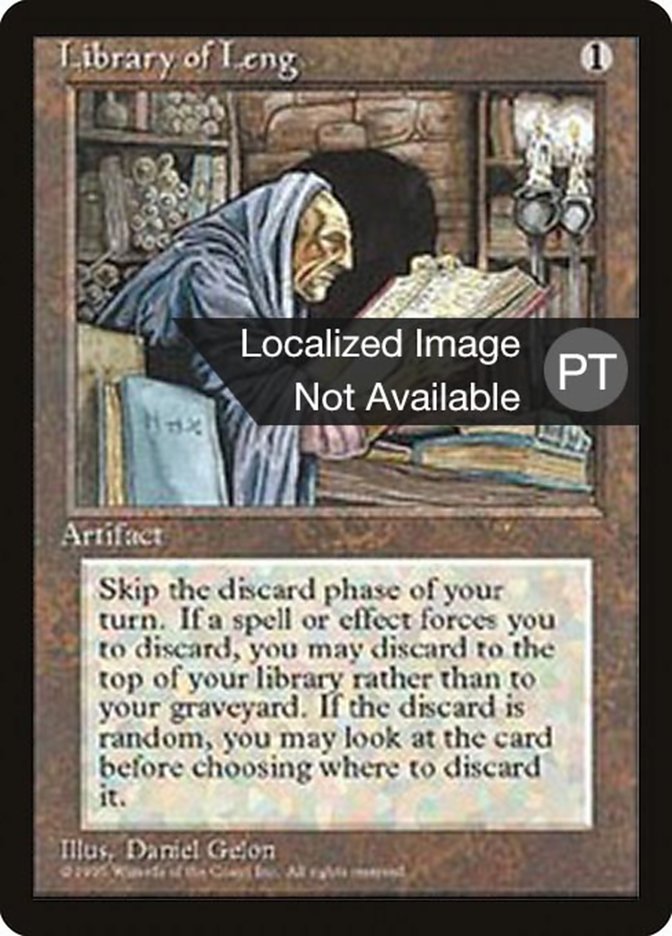Library of Leng (Fourth Edition Foreign Black Border #333)