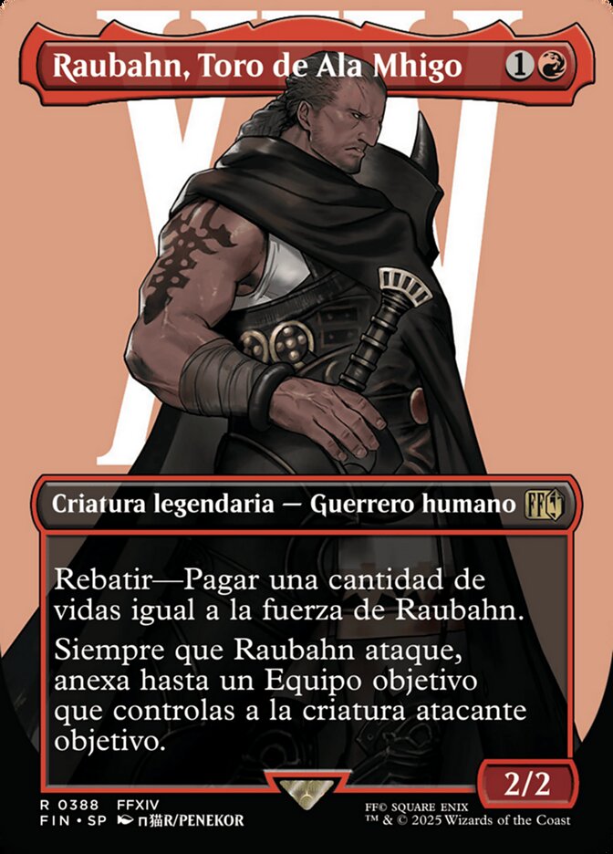 Raubahn, Toro de Ala Mhigo