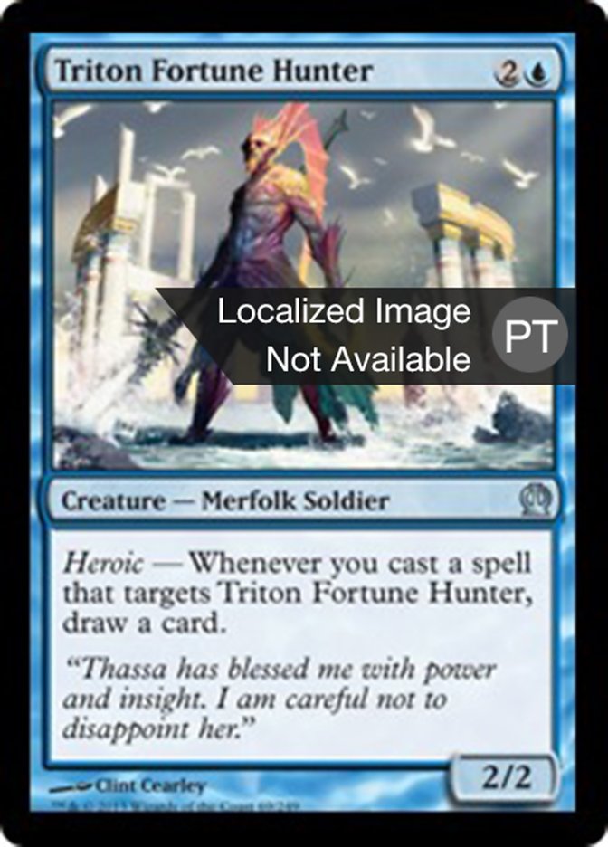 Triton Fortune Hunter (Theros #69)