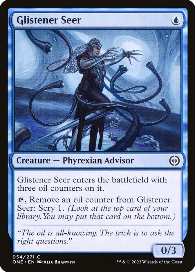 Glistener Seer (Phyrexia: All Will Be One #54)