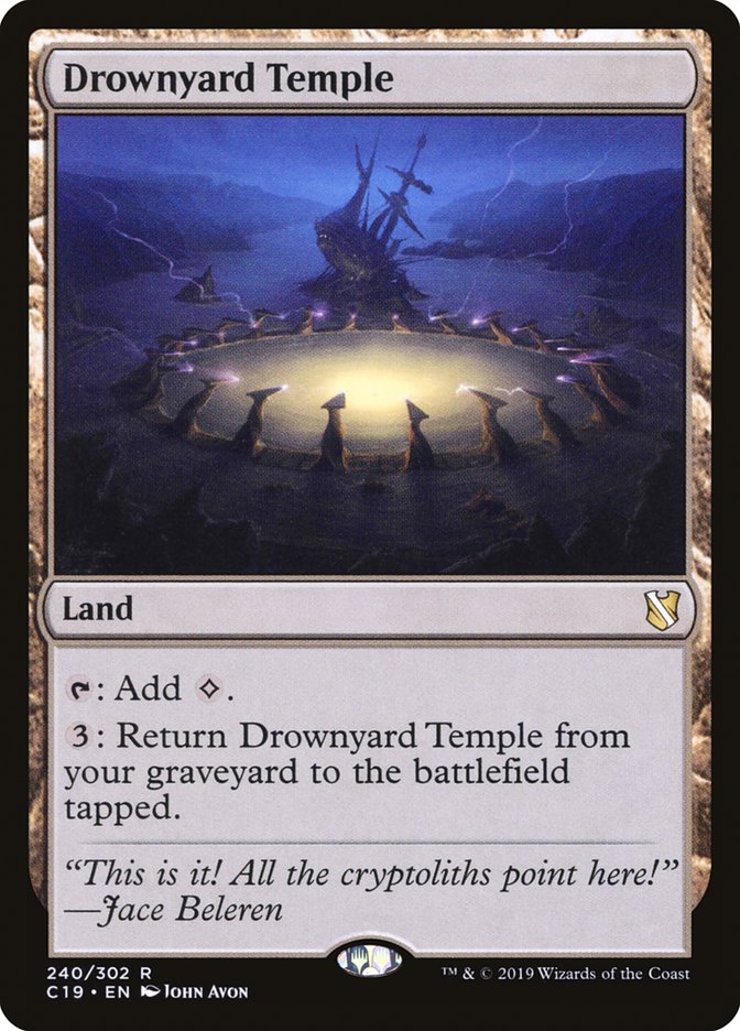 Drownyard Temple (Commander 2019 #240)