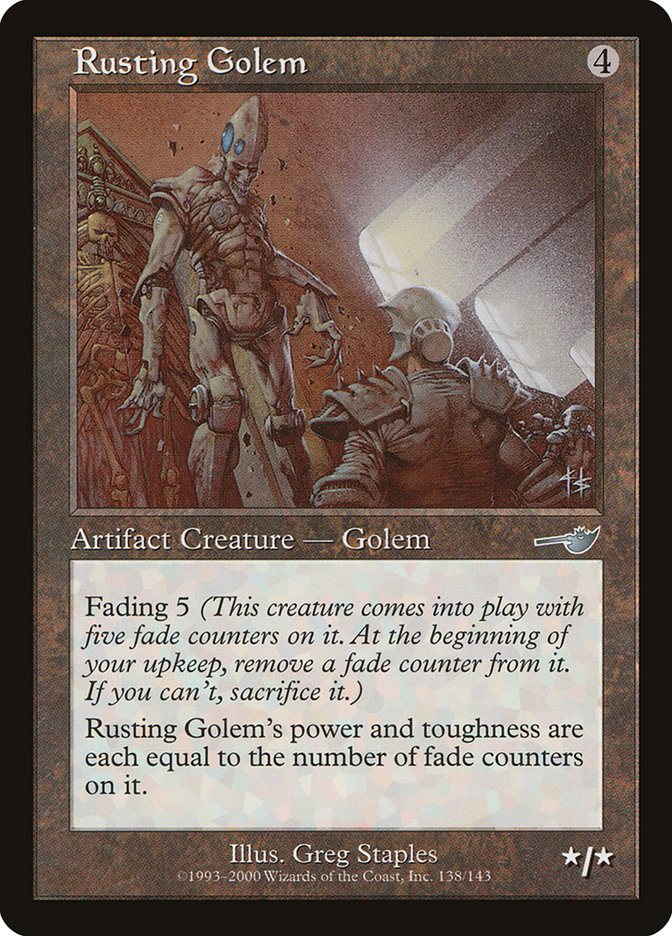 Rusting Golem (Nemesis #138)