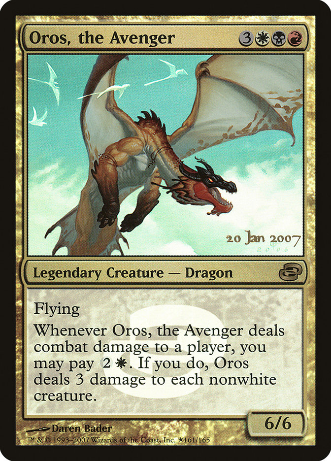 Oros, the Avenger (Planar Chaos Promos #161★)