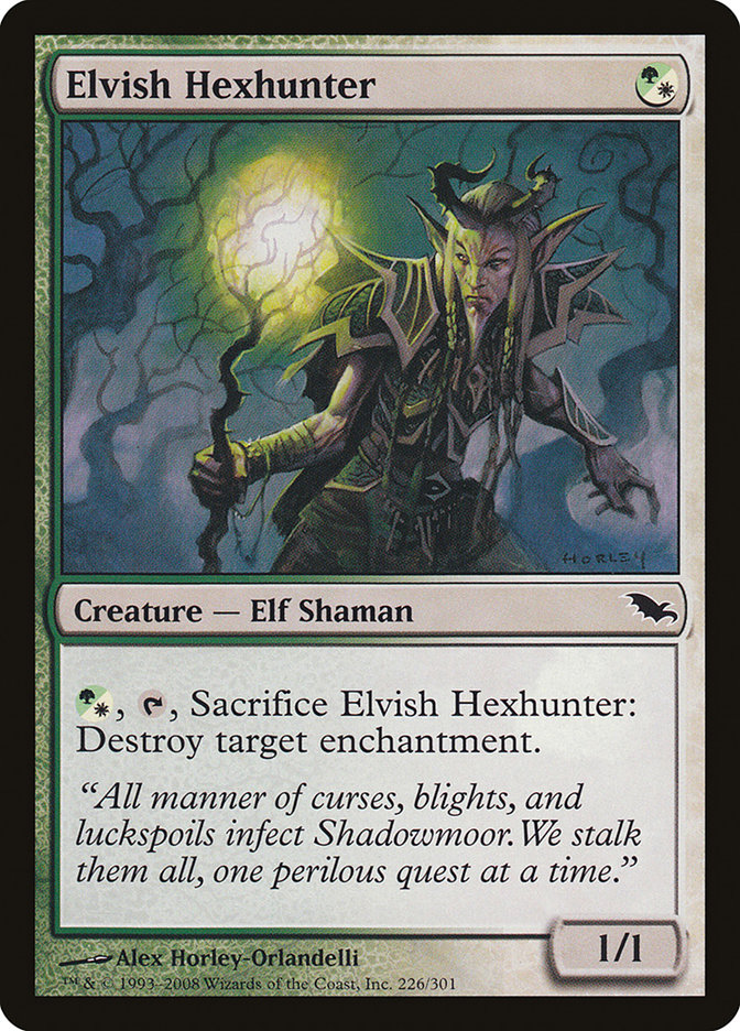 Elvish Hexhunter (Shadowmoor #226)